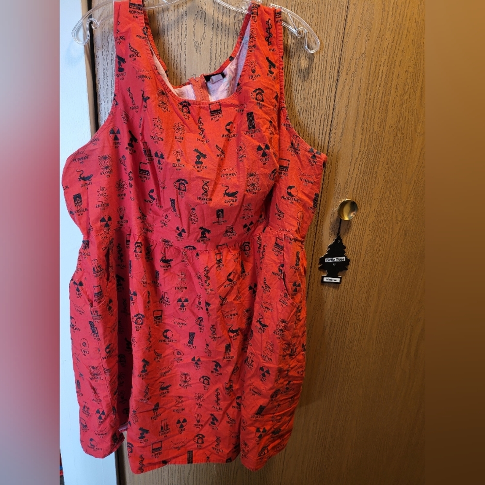 Retrolicious 4x inventors print dress - Picture 4 of 5